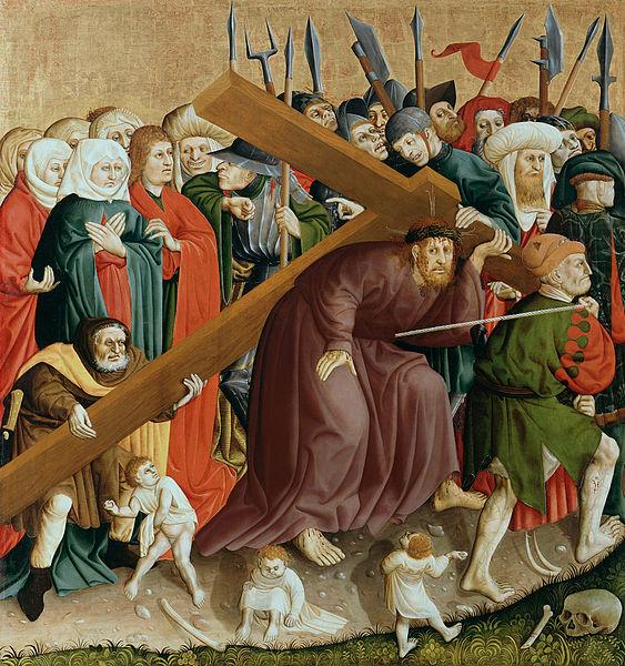 Hans Multscher The Cross of Christ; The Wings of the Wurzach Altar china oil painting image